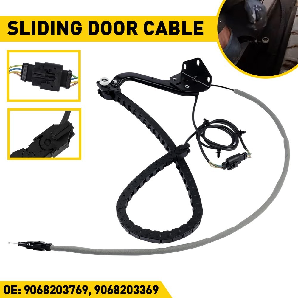 Right For Mercedes-Benz All Sprinter Models 2006-17 Power Sliding Door Cable EOA