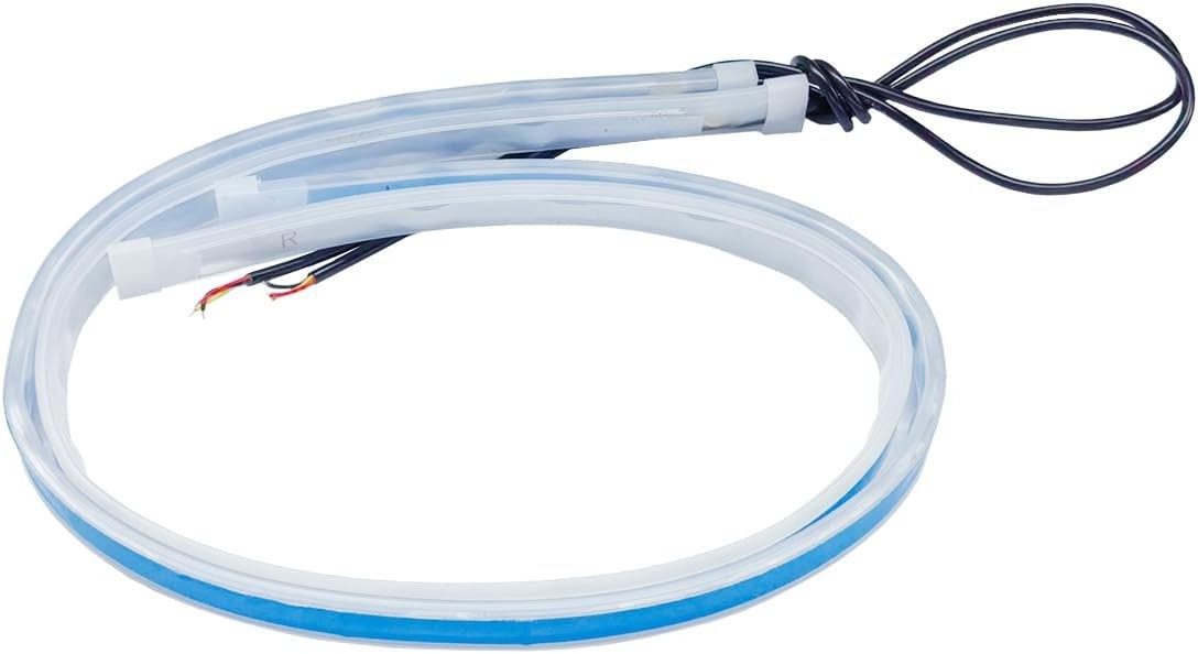 2PCS 24 Inch Flexible Waterproof LED Strip Lights