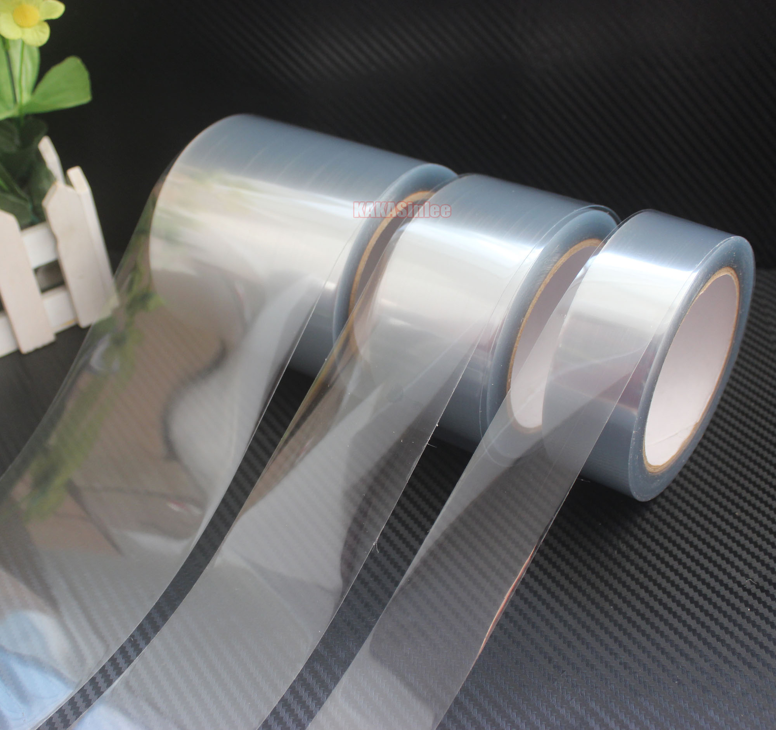 Flexible / Invisible Clear Car Paint House Protective Vinyl Wrap Sticker Tape HD