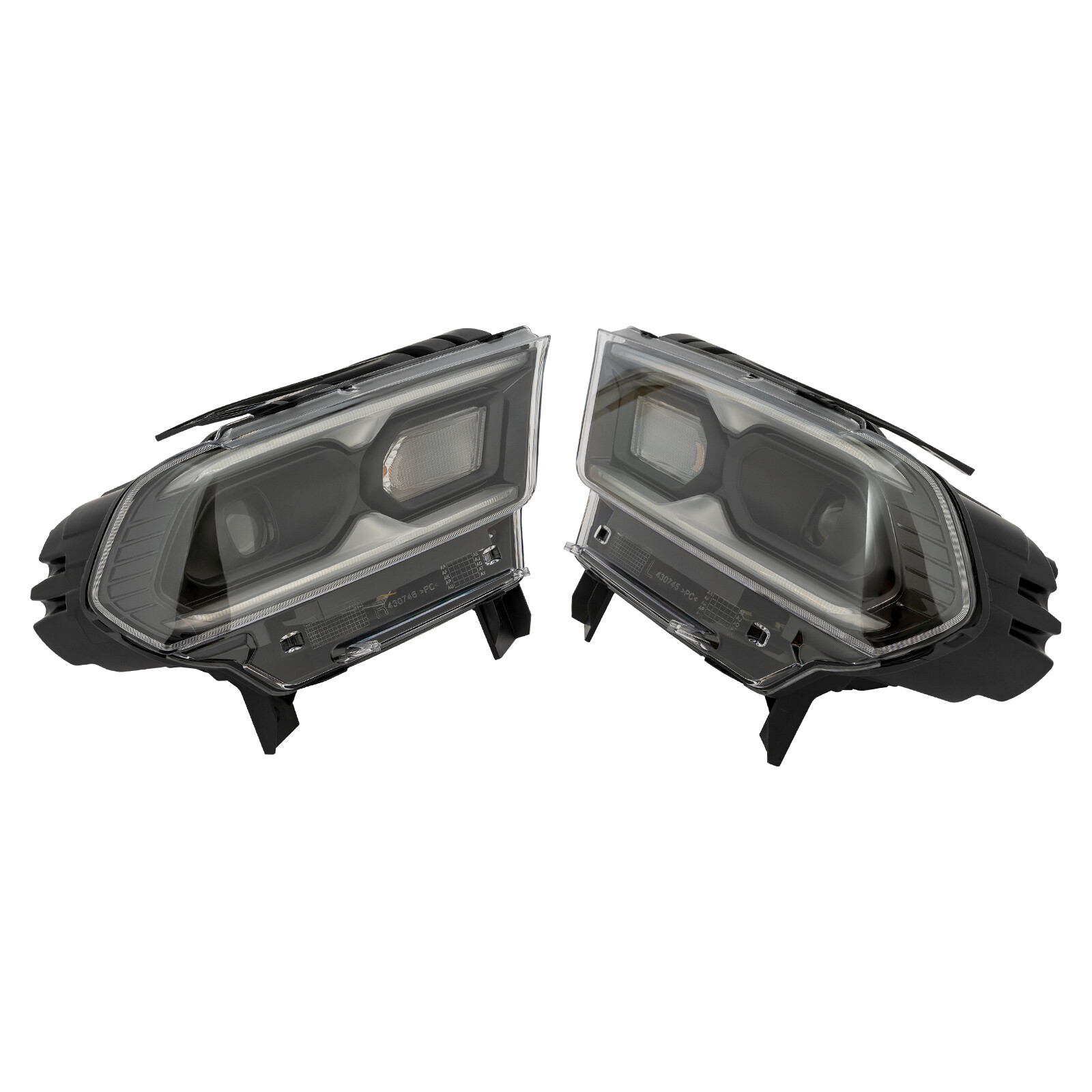 Pair LED Headlights For Dodge Durango 2021 2022 2023 Left & Right Side Headlamps