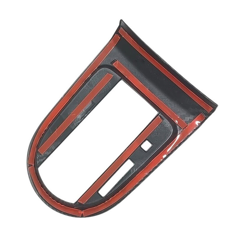 1X Car Automatic Gear Shift Frame Cover Panel ABS Fit For Ford Mustang 2015-2023