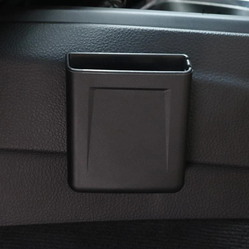Black Car Interior Accessories Phone Organizer Storage Box Holder Universal