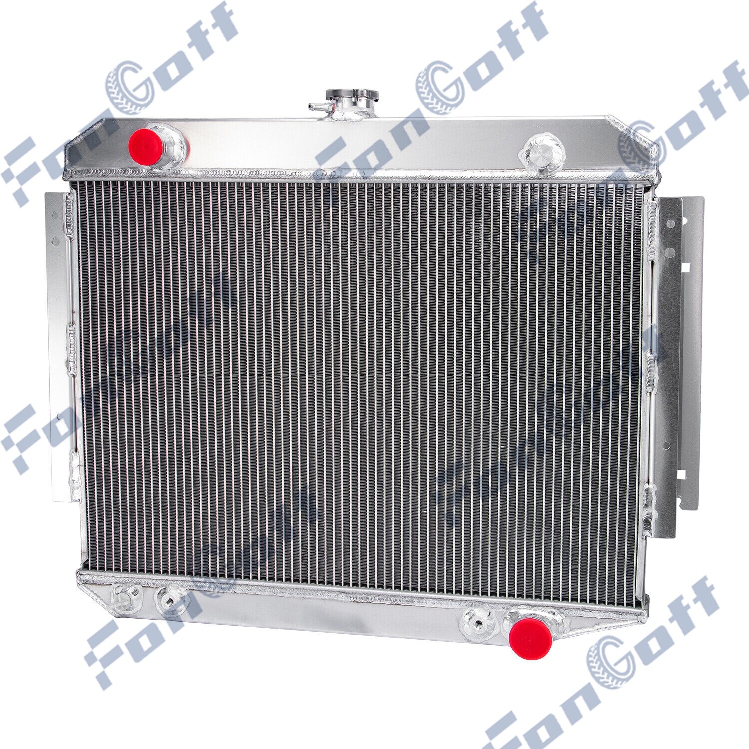 New 3 Rows Radiator For 1971-1979 75 Dodge D100 D150 D200 W100 W200 V8 5.2L/5.9L