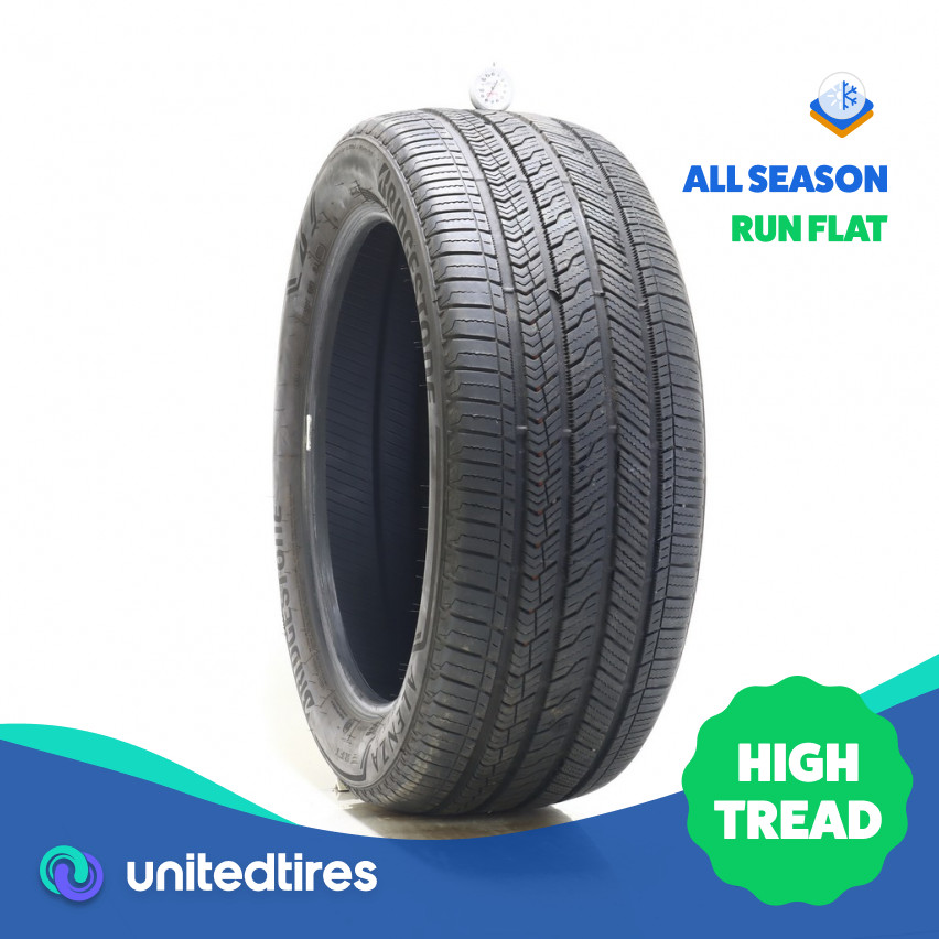 Used 285/45R21 Bridgestone Alenza Sport A/S RFT 113H – 8/32