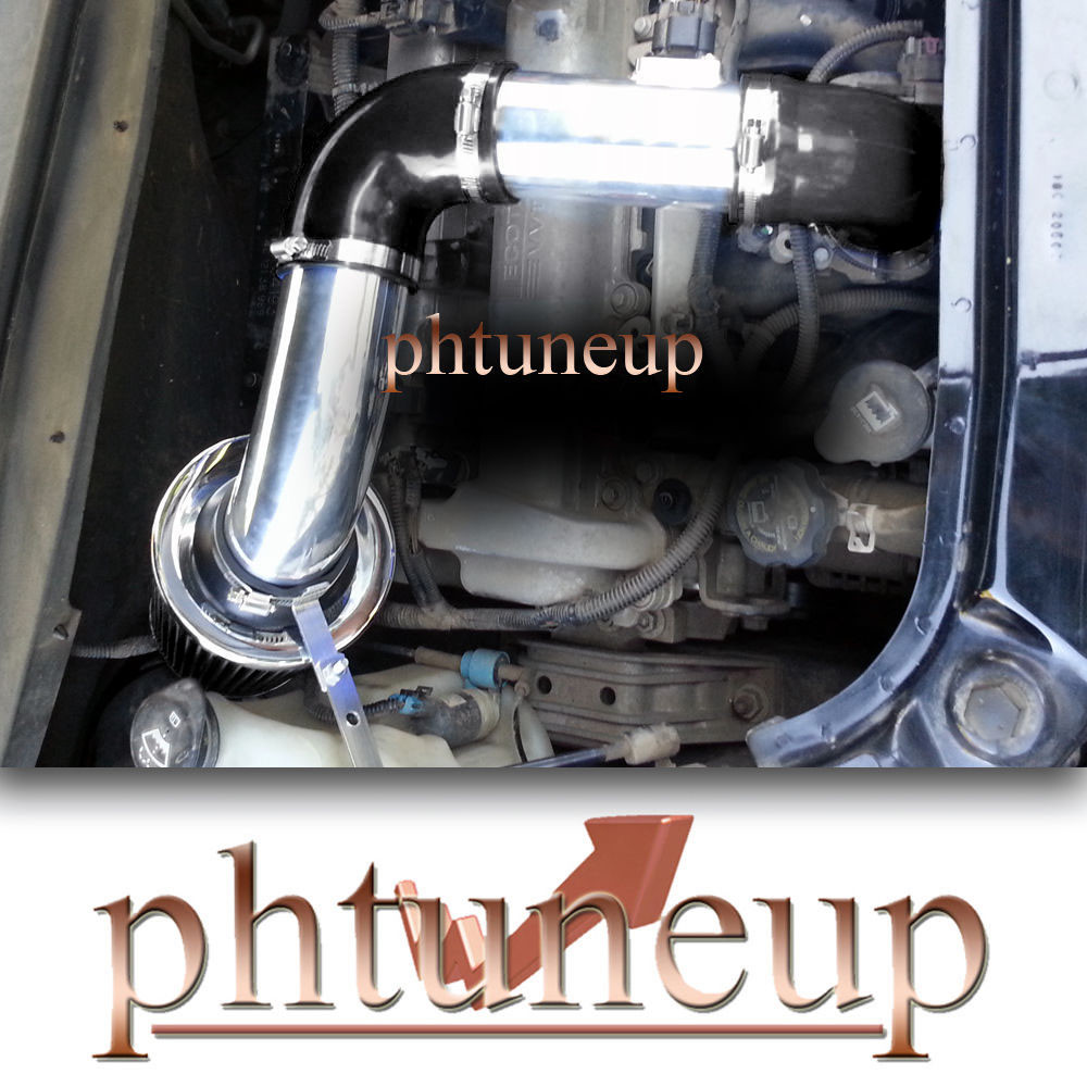 BLACK 2006-2011 CHEVROLET HHR 2.2 2.2L / 2.4 2.4L LS LT AIR INTAKE KIT