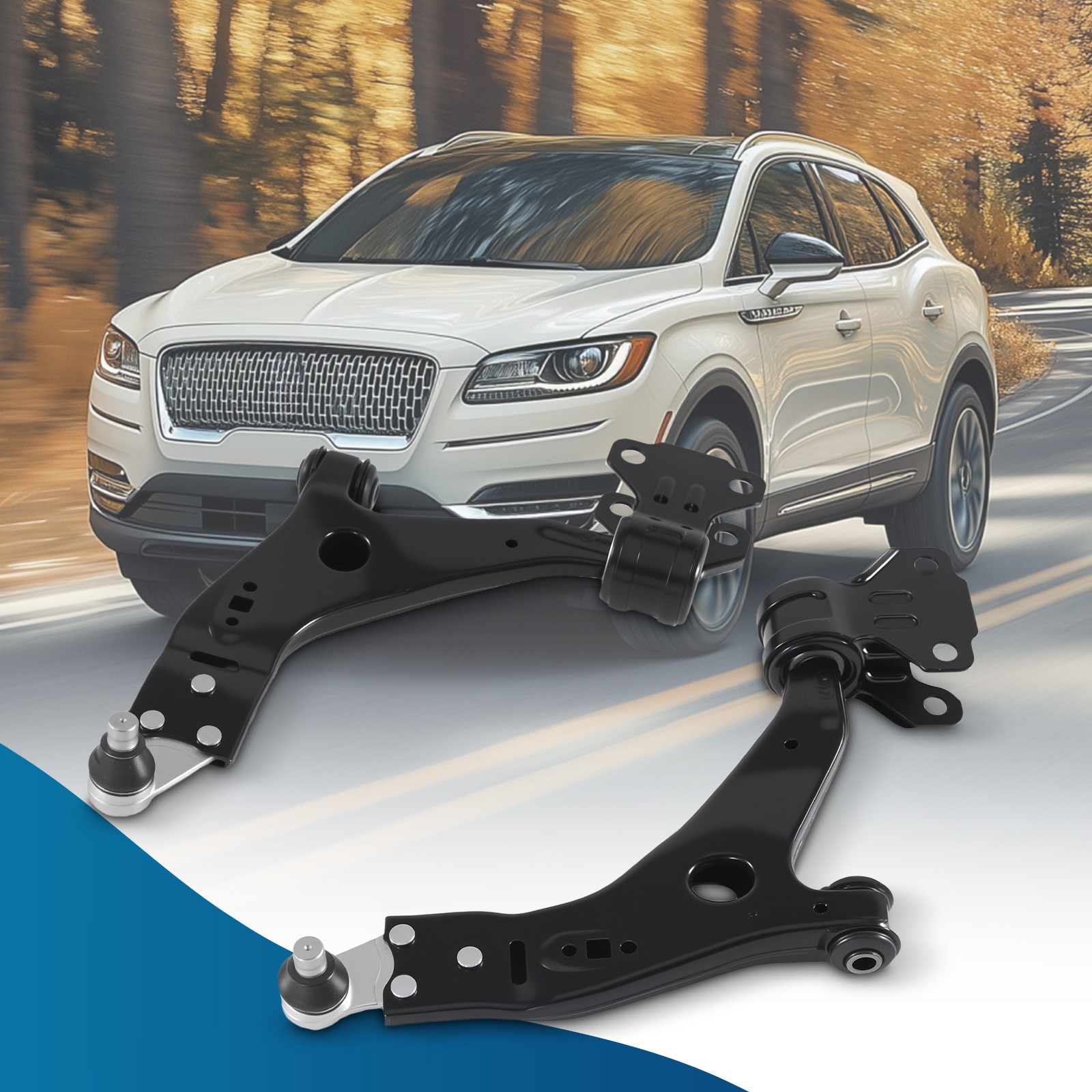 Front Lower Suspension Arm Control Arm for Lincoln MKC 2015-2019 L4 Ball Joint