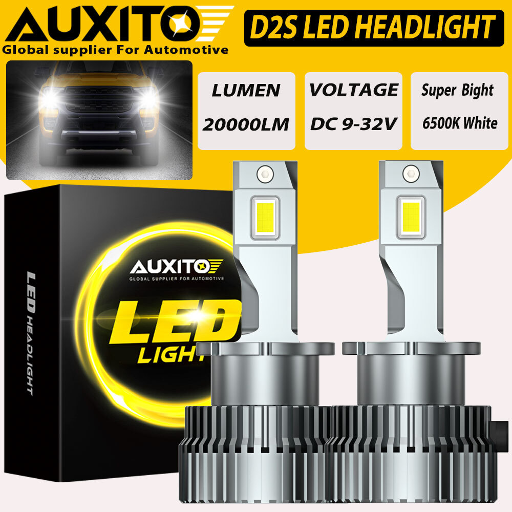 24000LM D2S D2R LED Headlight Bulbs Replace HID Xenon Super White Conversion Kit
