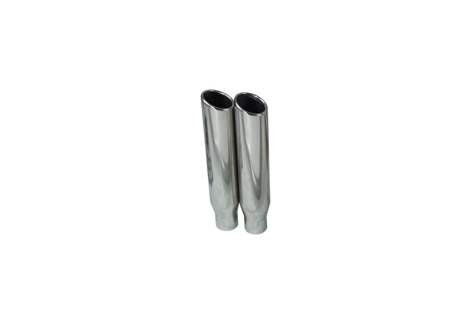 Chevy GMC 1500 07-14 2.5″ Dual Exhaust Kit Flowmaster Super 40 Clamp Tip Corner