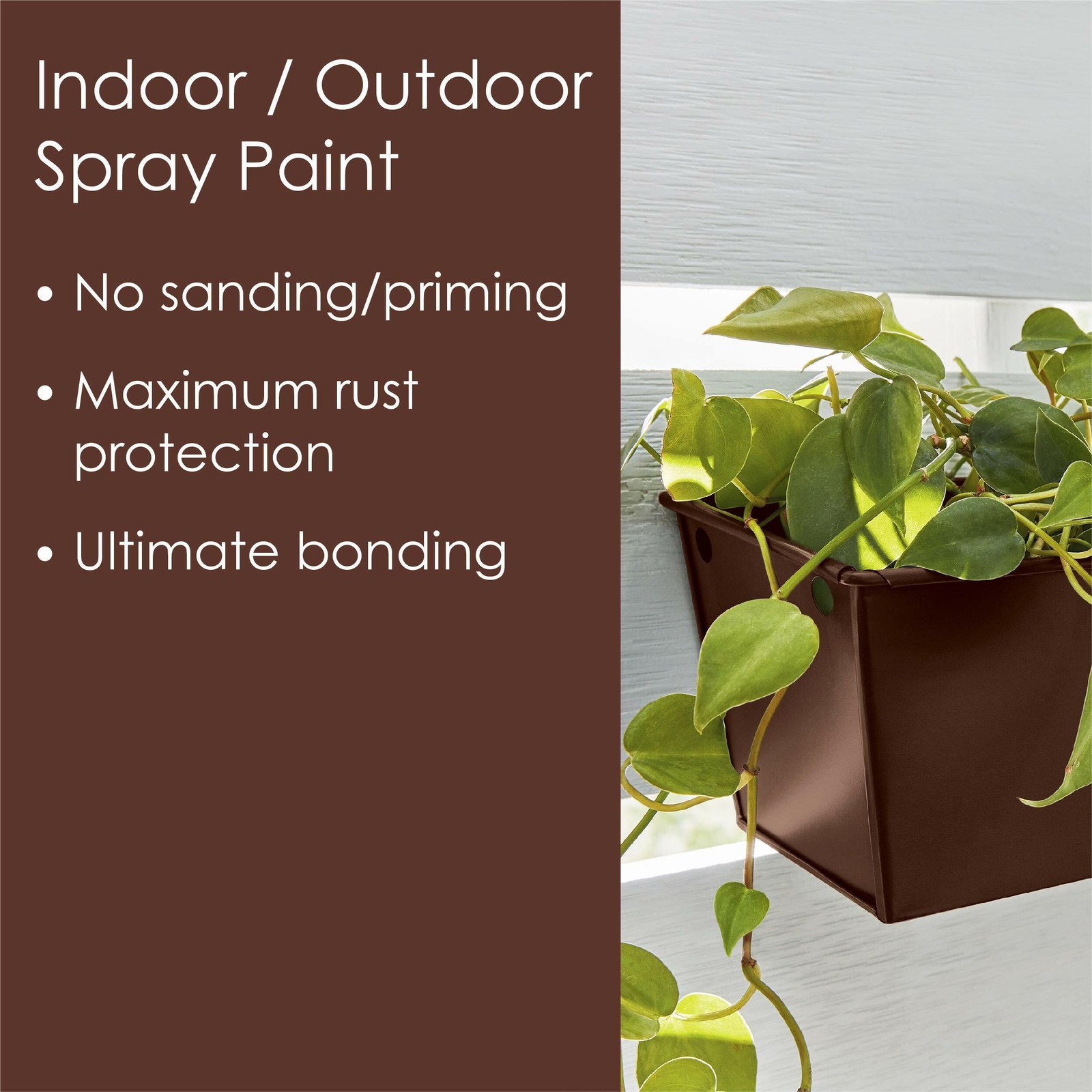 Krylon K02738007 Fusion All-In-One Spray Paintor Indoor/Outdoor Use, Satin Espre