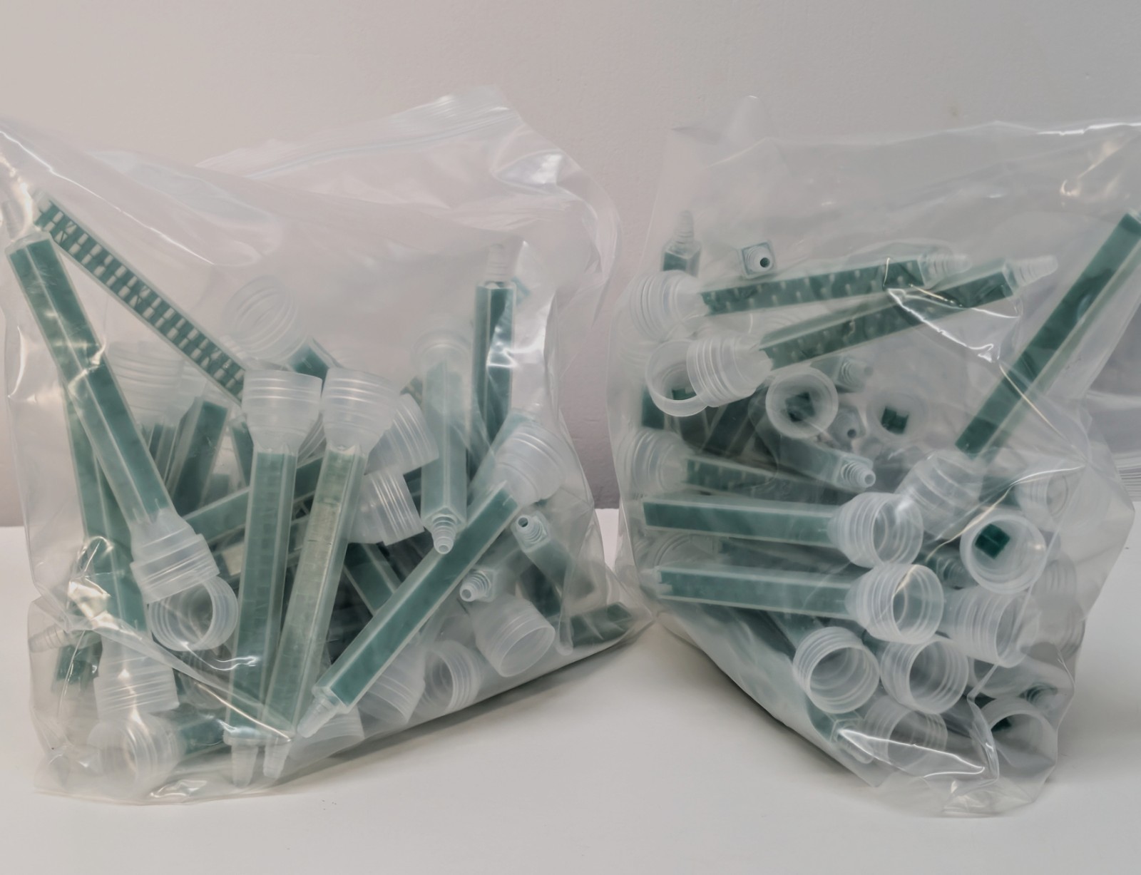 Epoxy Nozzle Mixing Adhesive Tips (5′ L, Square) Fits Many Many 200ml NEW (100)