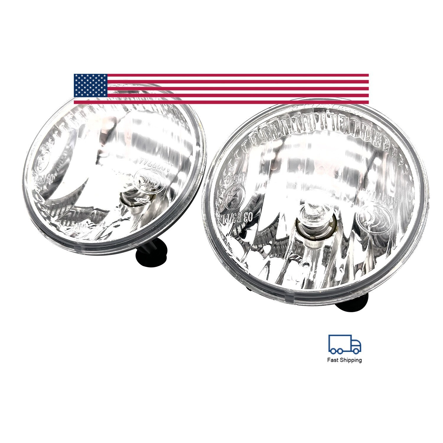 Left & Right Clear Lens Fog Light Lamp w/Bulbs For 2011-2016 2017 Jeep Patriot