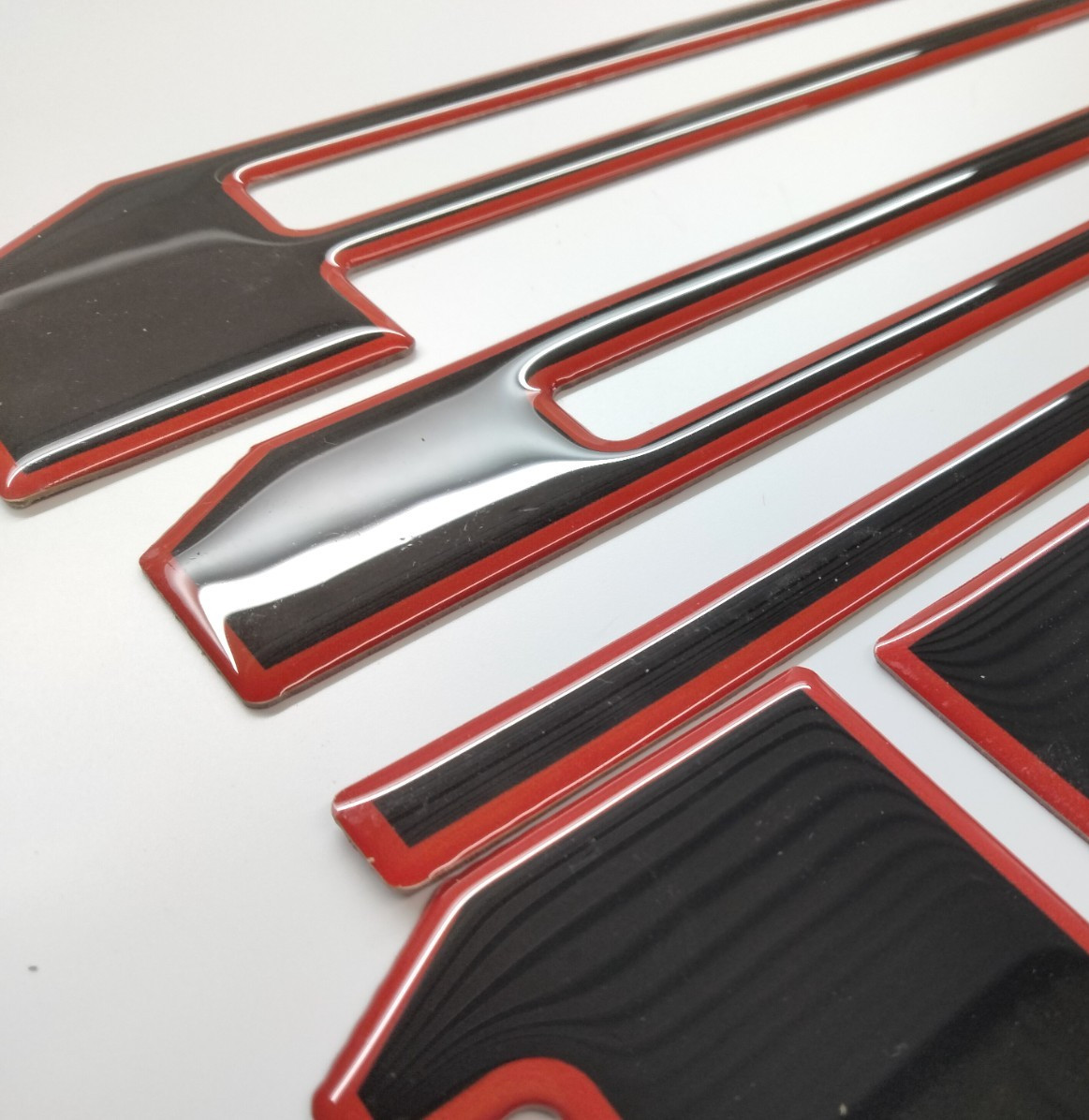 3D CHROME DOMED RAISED TAILGATE LETTERS FOR 2021 2022 2023 2024 2025 US MADE