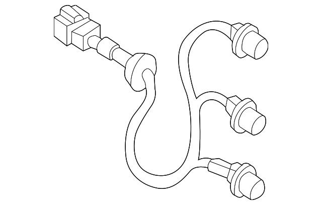 Genuine Nissan Socket & Wire 26551-0W001