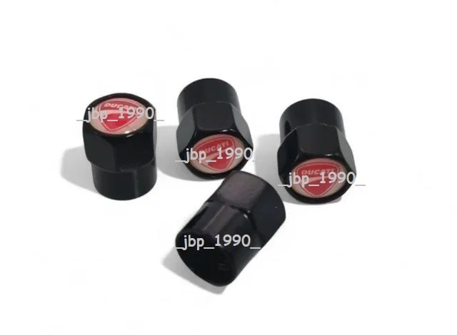 Universal Fits Ducati Tire Air Valve Stem Caps for Cars, Trucks, SUVs, Vans