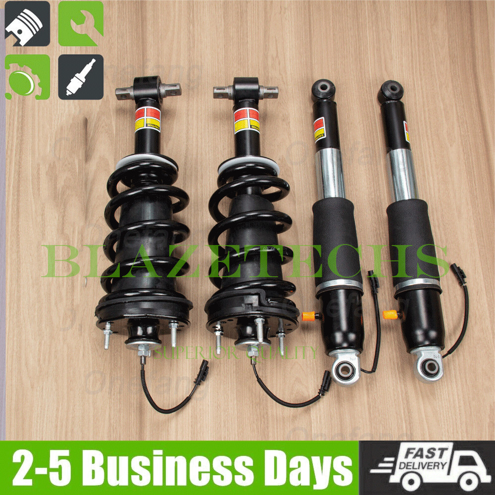For Chevrolet Suburban Tahoe 2015-2020 Front Strut Assys + Rear Shock Absorbers