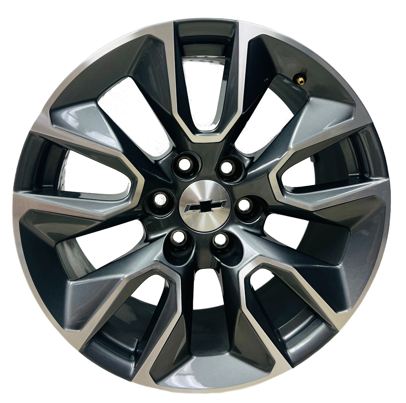 20″ Chevy Silverado Gunmetal And Machine RST OEM Wheels New Takeoff Set Of Four