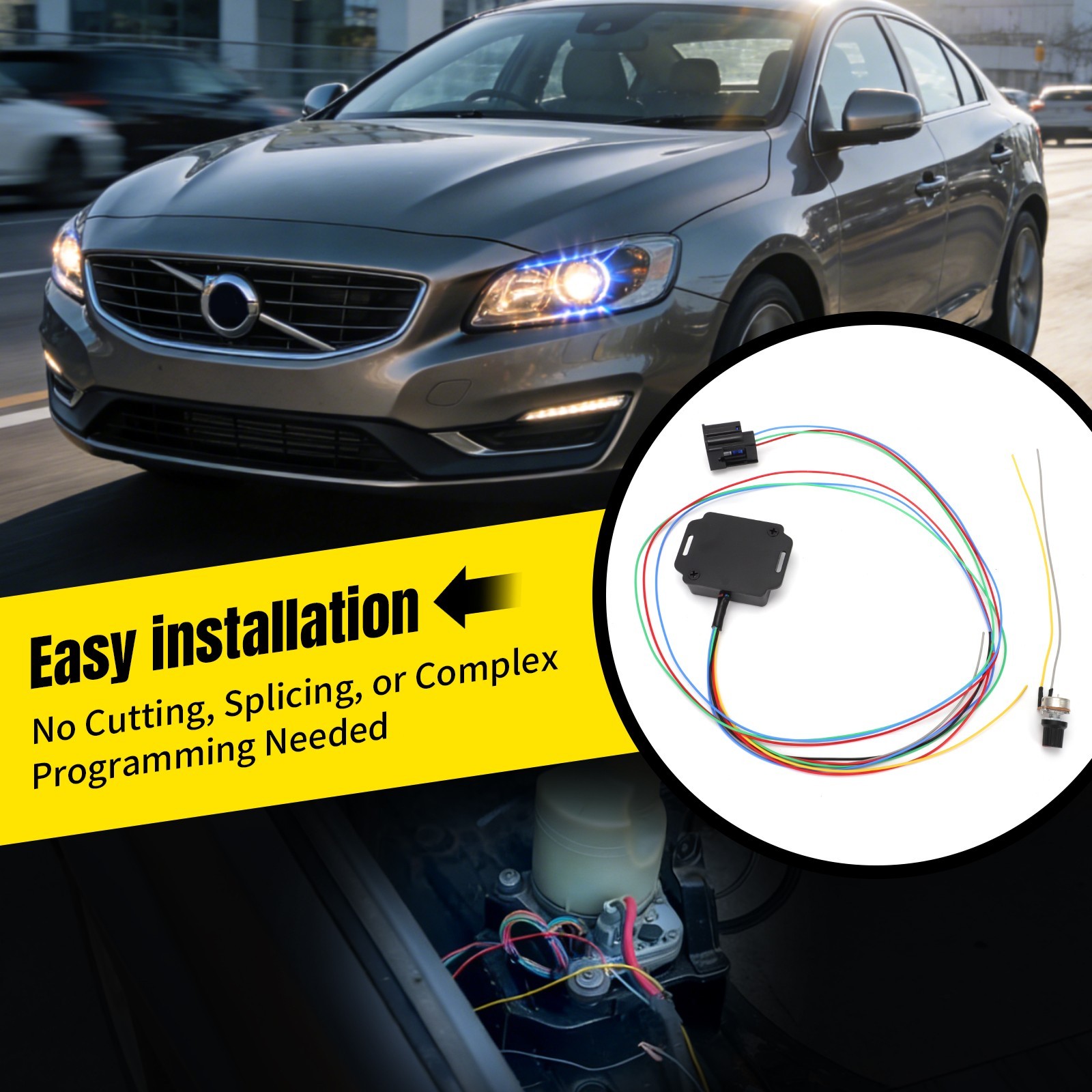 Electric Power Steering controller Kit For Volvo C30 S40 V50 C70 S60 V60 V70 S80