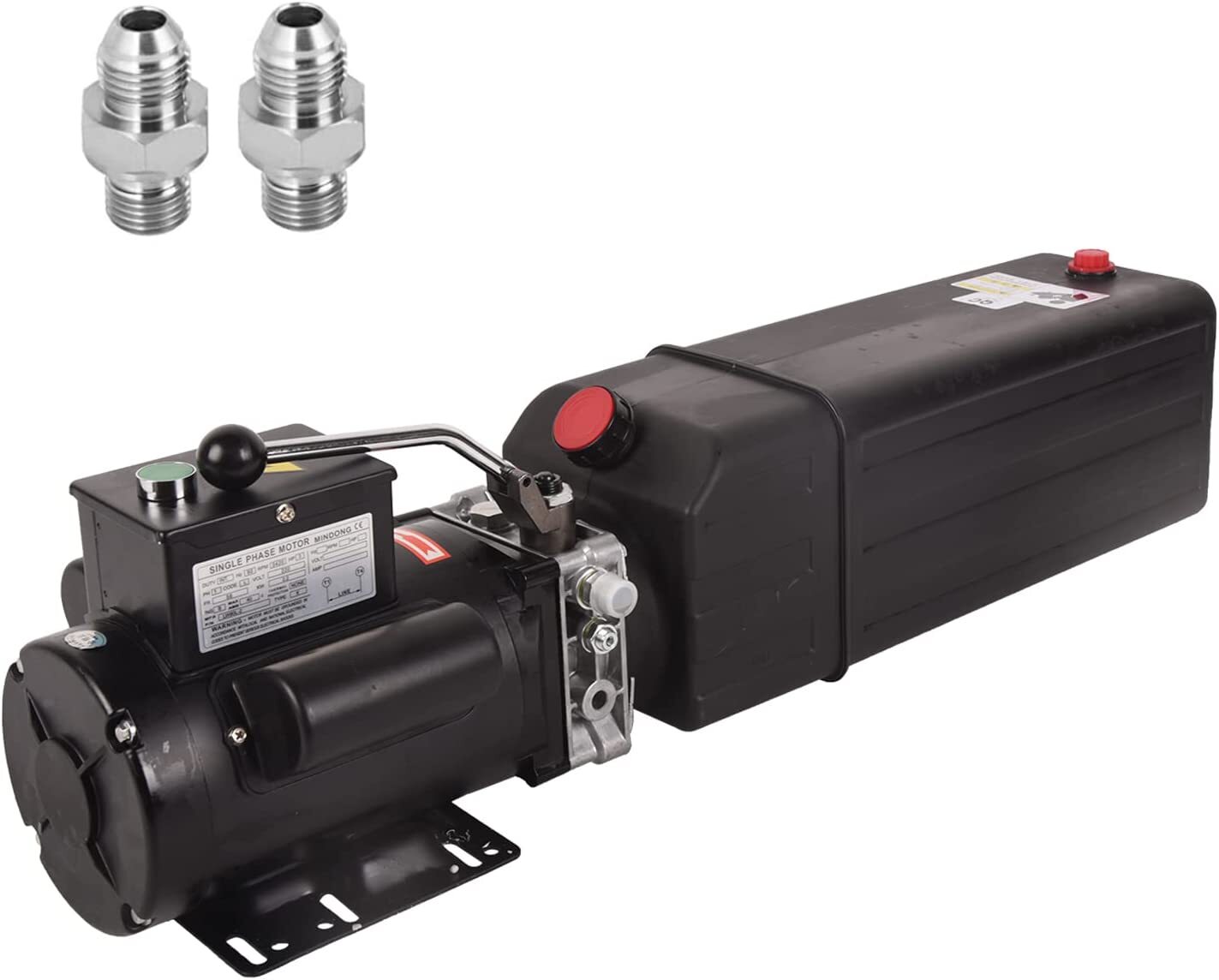 4 Gallon Hydraulic Power Unit Pump Single Phase 3450rpm Electric Pump 2HP