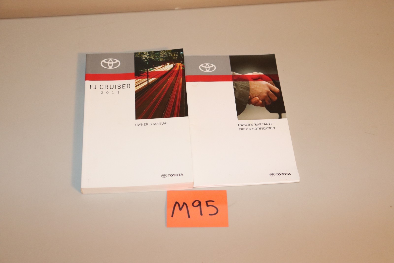 2011 Toyota FJ Cruiser Factory Original Owners Owner’s User Manual Book