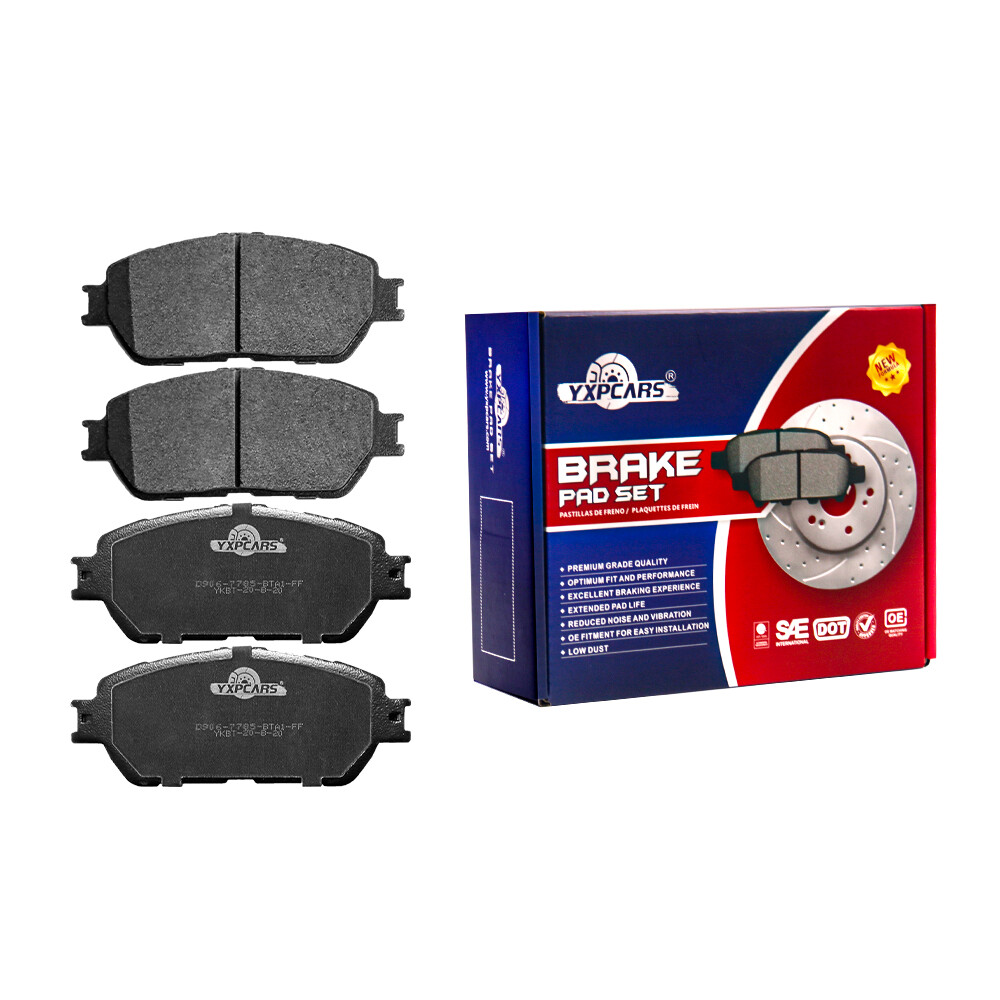 Front Disc Brake Rotors Ceramic Pads Kit For Toyota Sienna Solara 2004 – 2008