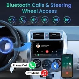 Toyota Corolla 2009-2013 Android 15 9″ CarPlay Android Auto GPS Radio