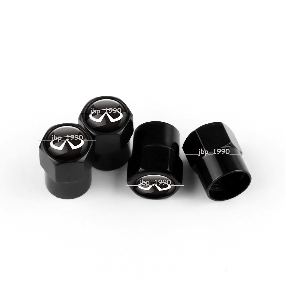 Universal Fits Infiniti Tire Air Valve Stem Caps for Cars, Trucks, SUVs, Vans