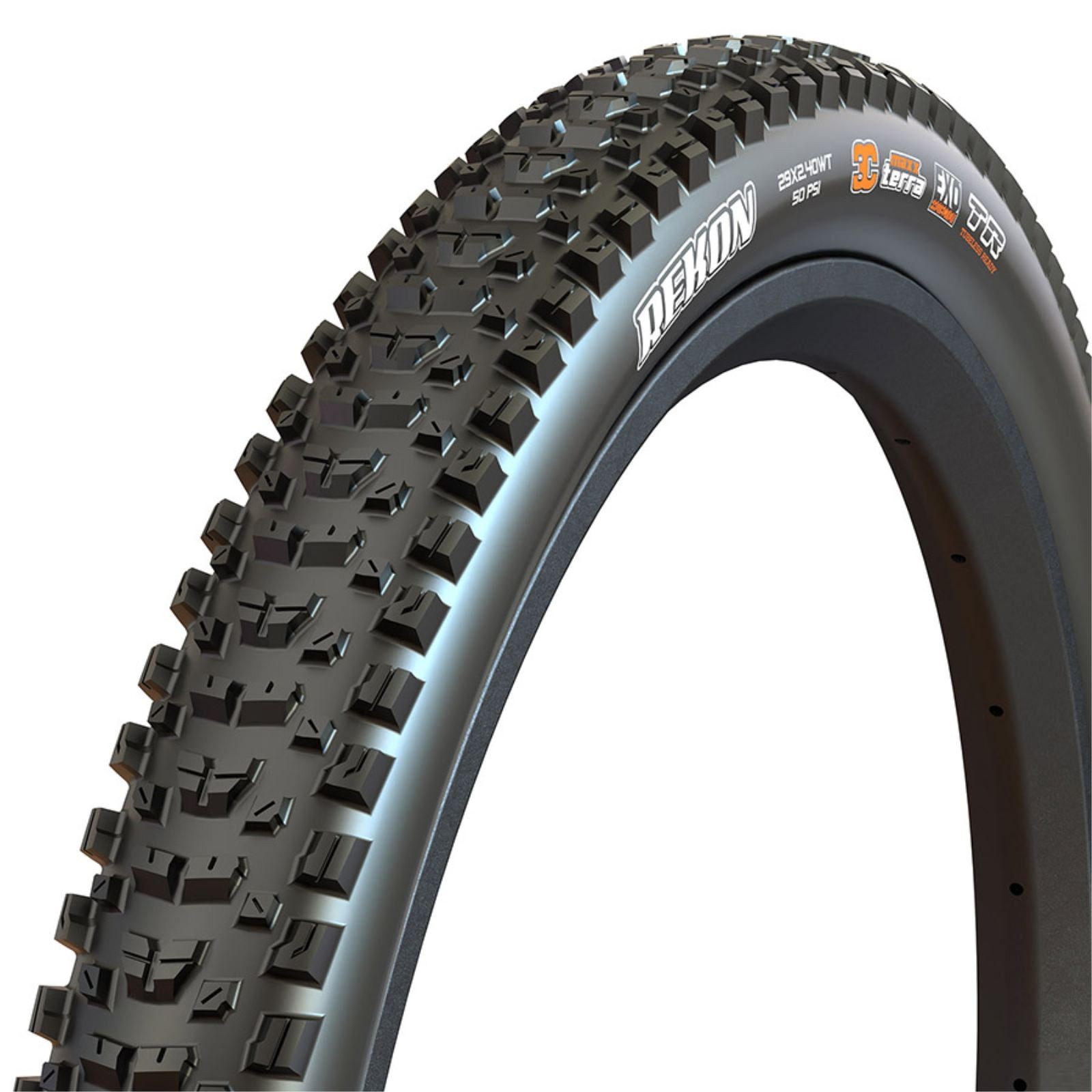 Maxxis – Bicycle Rekon Mountain Tire 27.5″x2.60 – Black TB00702600