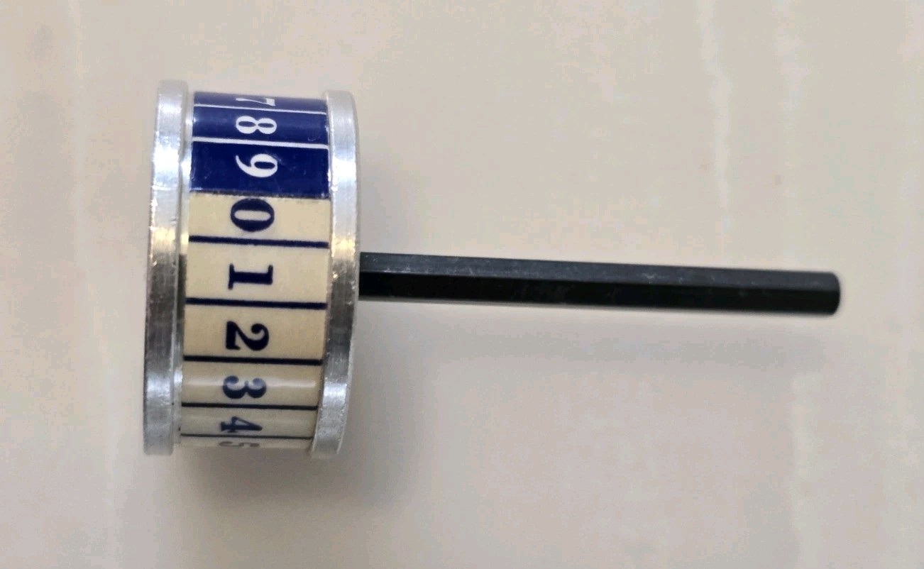 Dial-a-Gap hex bit for Pre-HEI GM dist. w/externally adjustable pts ’57-’74
