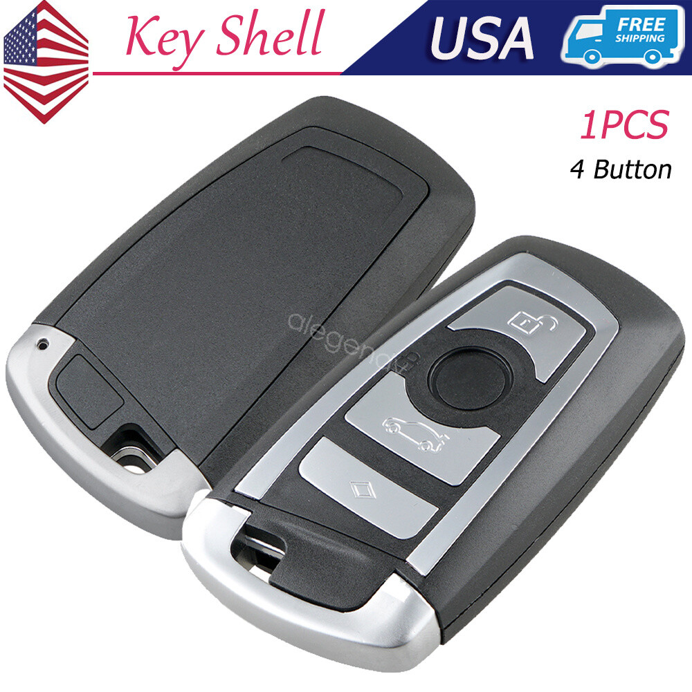 Replacement Key Remote Case Fob Shell Cover for BMW X 1 2 3 5 6 Series 4 Button