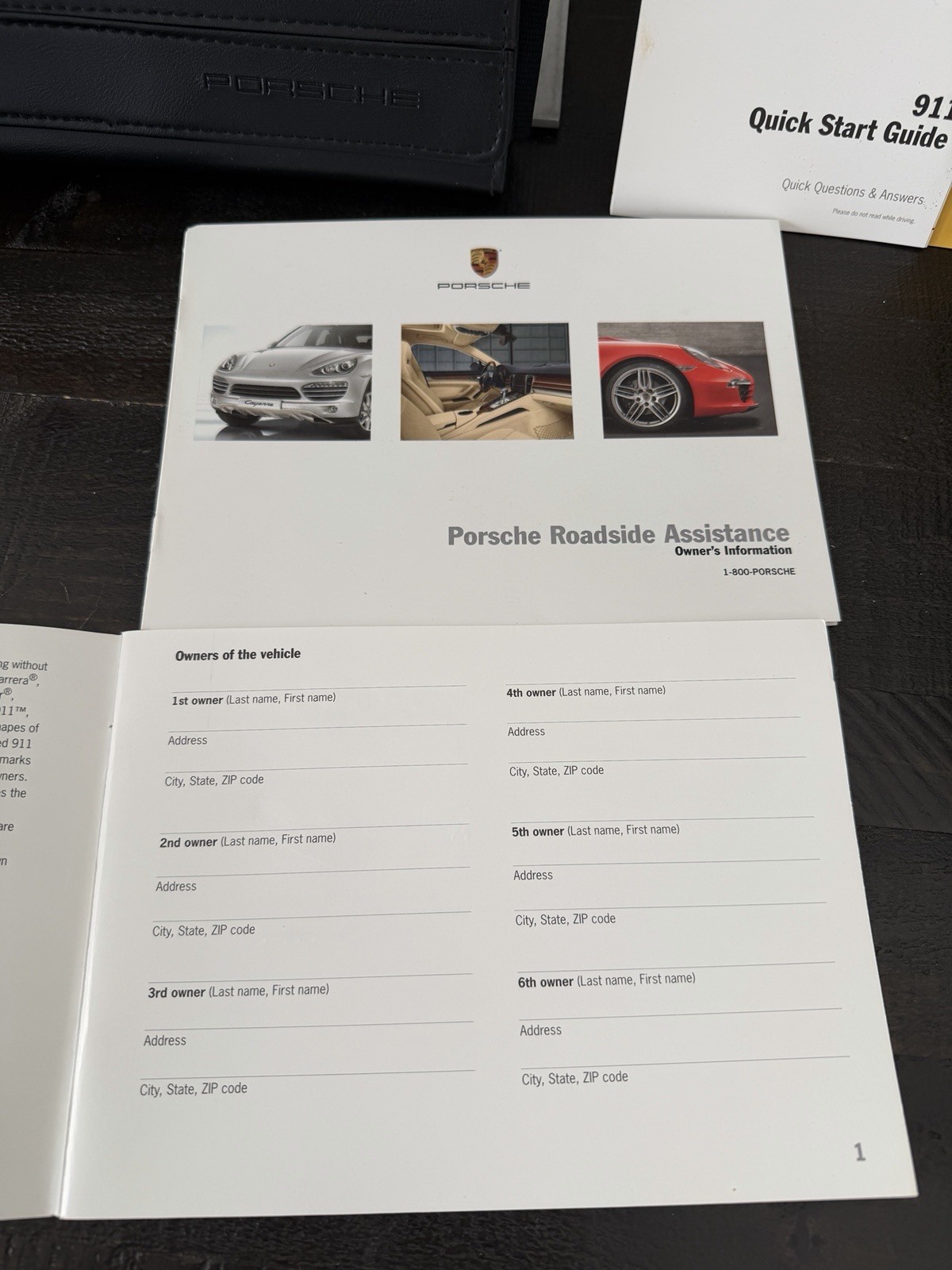 2017 Porsche 911 Carrera & Targa 4S S Owners Manual SET Original Factory OEM