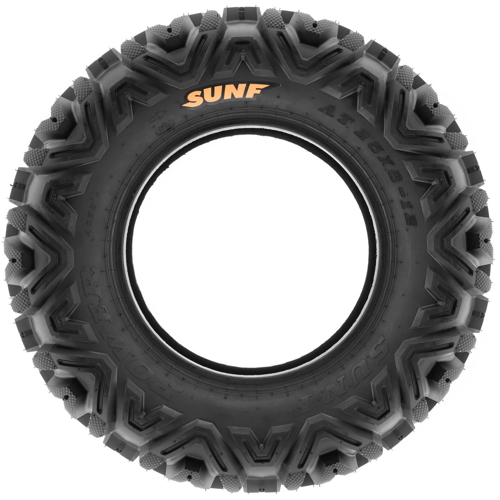 Pair of 2, 26×8-12 26x8x12 ATV UTV SxS All Terrain 6 Ply Tires A033 by SunF