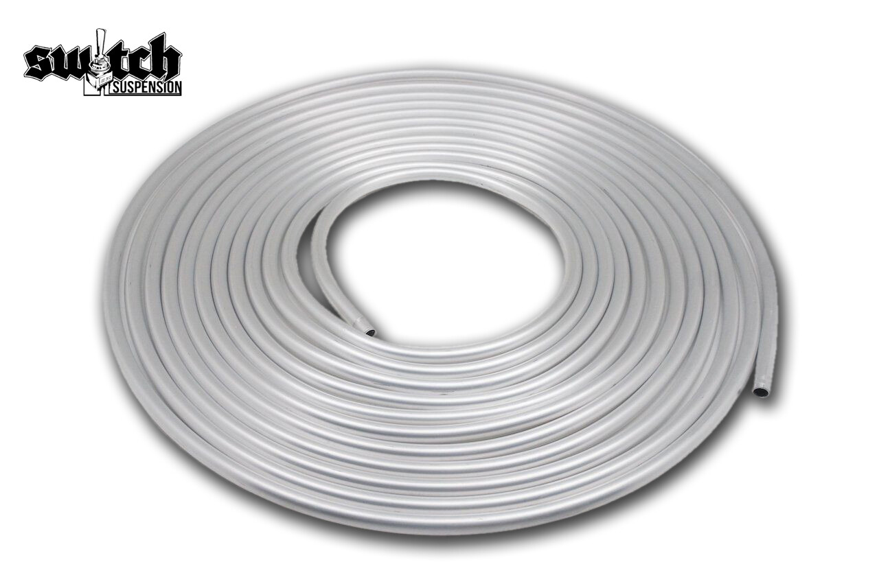 3/8″ Aluminum Hardline; 25ft Roll (soft annealed) Works with PTC fittings