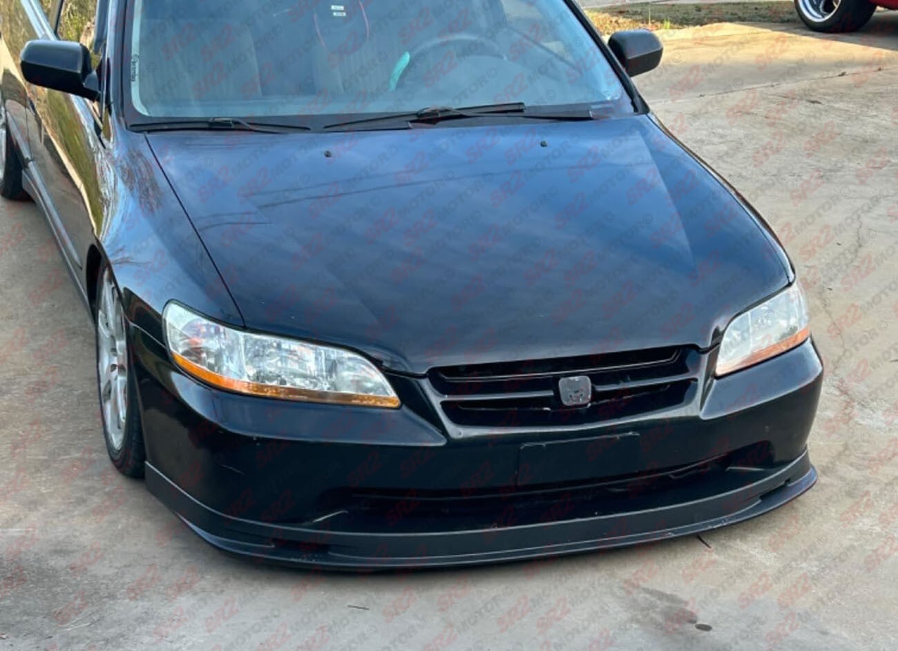FOR 98-02 Honda Accord Sedan MUG-en Style PU Front Body Bumper Lip Kit Spoiler