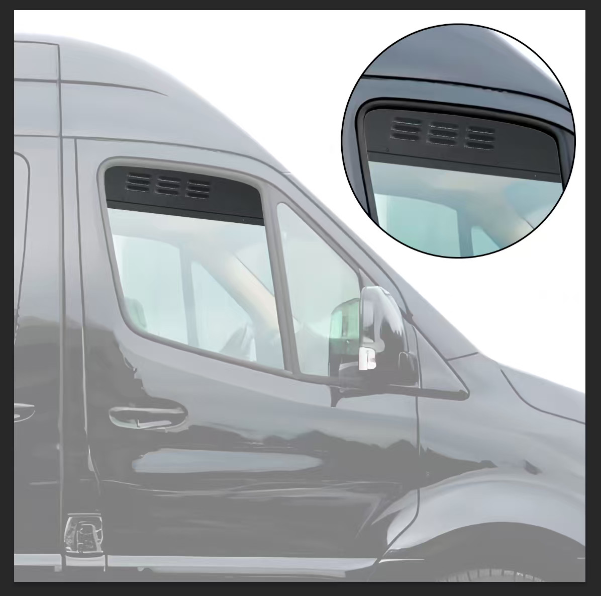 Vent for Mercedes Benz Sprinter 2019-2025 Side Window Camper Van (1 Pair) | US