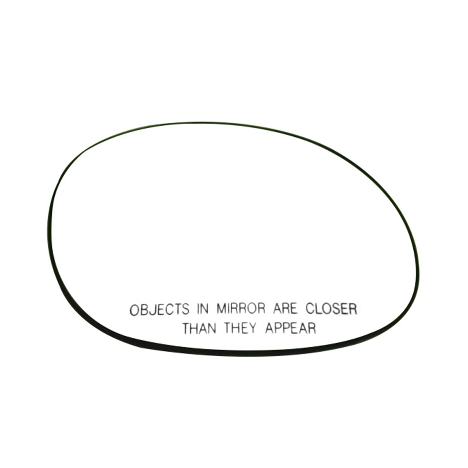 For 2004-2010 CHRYSLER PT CRUISER 2.4L Passenger Side Chrome Convex Mirror Glass