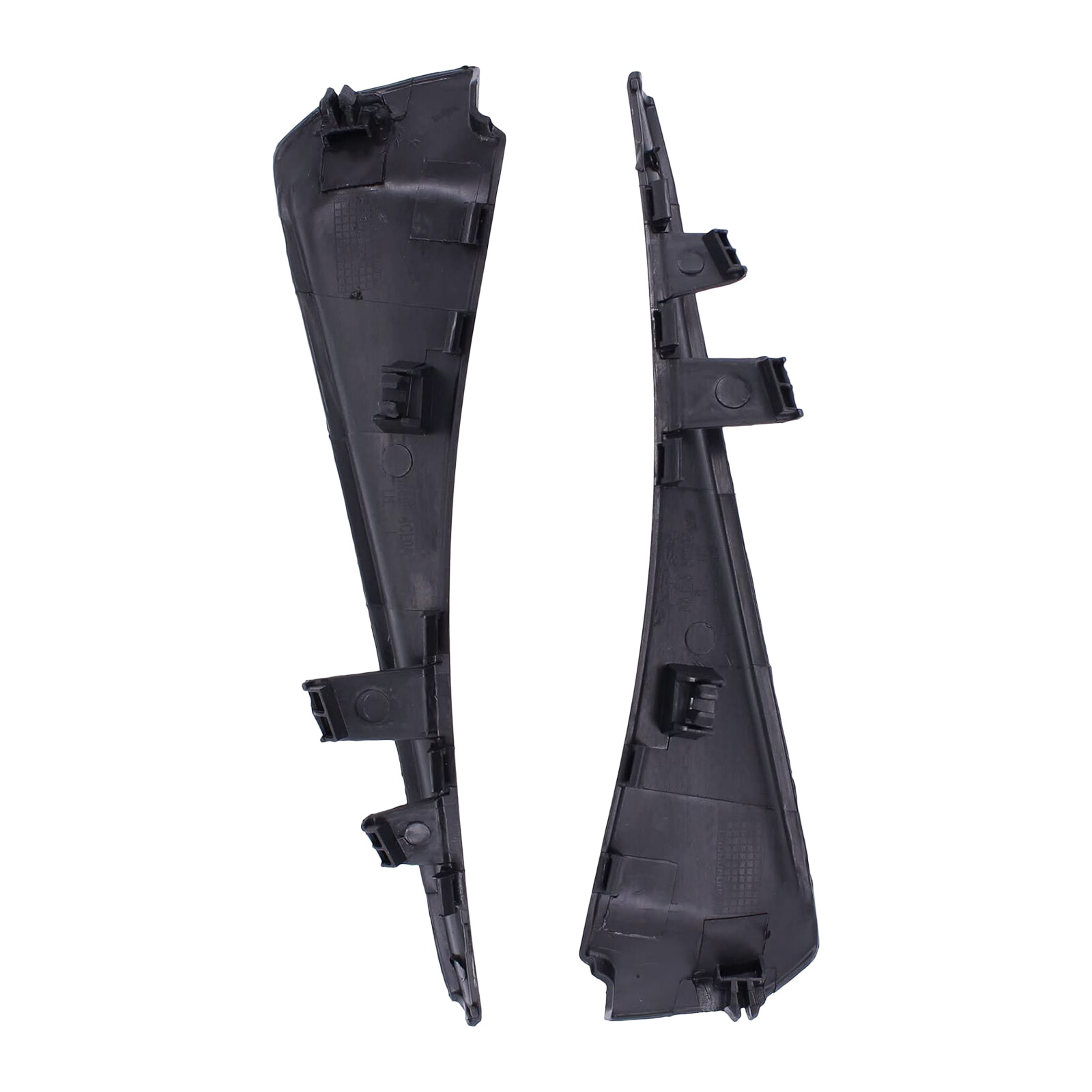 2x Front Wiper Side Cowl Extension Covers For Nissan Rogue 2014-2020 66895-4CL0A