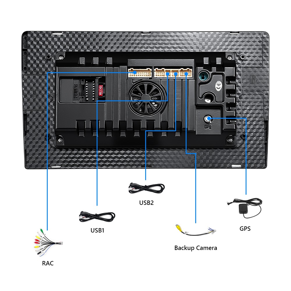 For Honda Civic 2006-2011 Car Stereo Radio Android GPS FM 10.1Inch 8Core Carplay