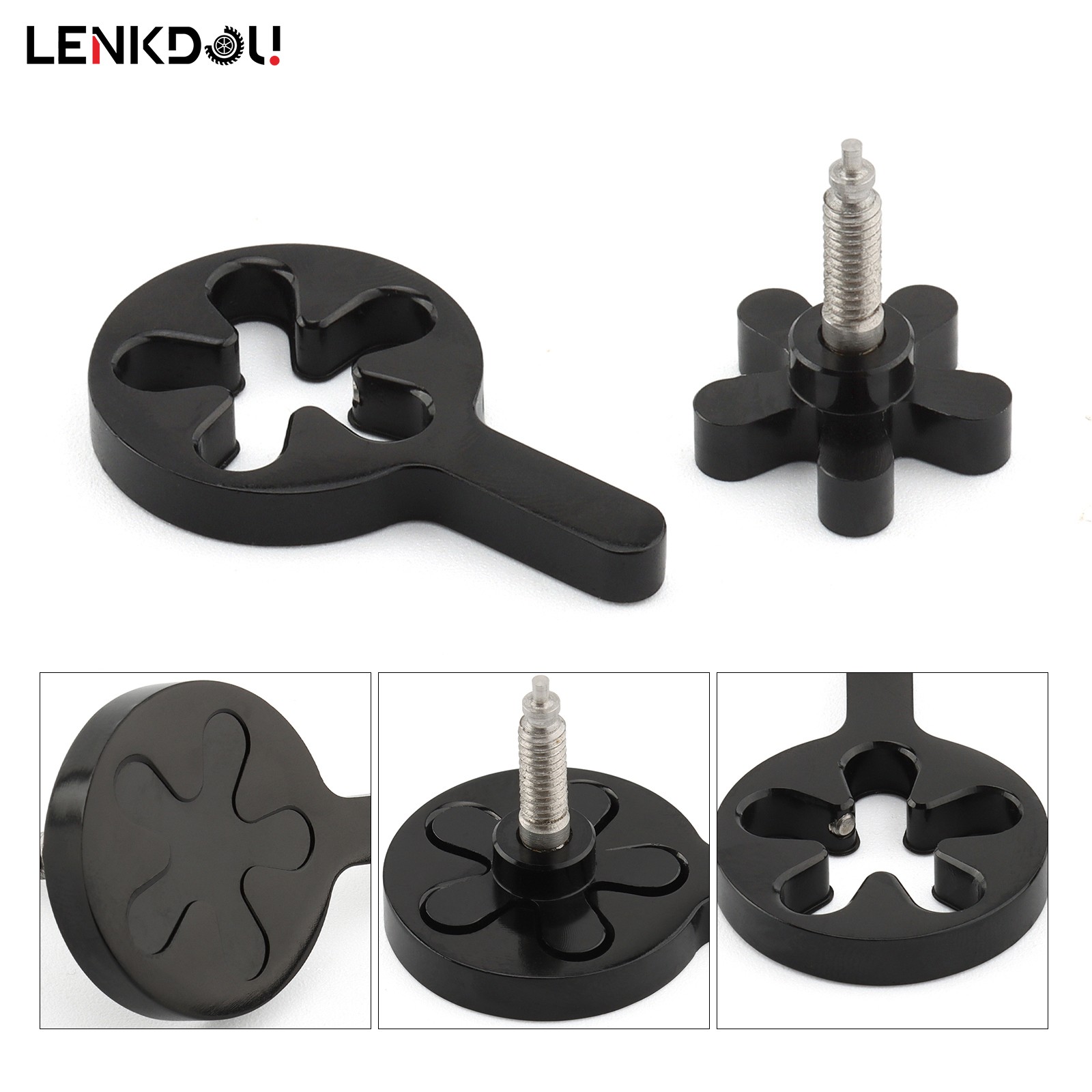 Throttle Control Thumb Tension Screw Kit For Harley Touring Sportster 74-17