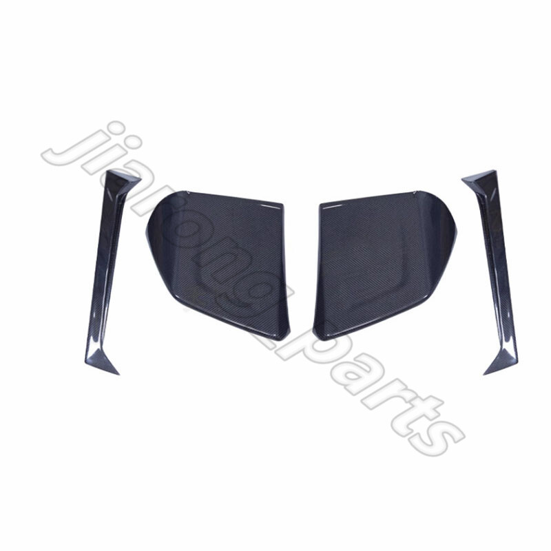 Real Carbon Fiber Rear Trunk Wing Roof Spoiler Trim For Audi Q8 SQ8 2019-2023