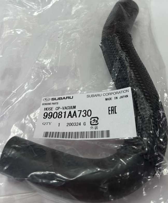 Subaru Forester Impreza Crosstrek Outback PCV Valve Hose 99081AA730 Genuine OEM