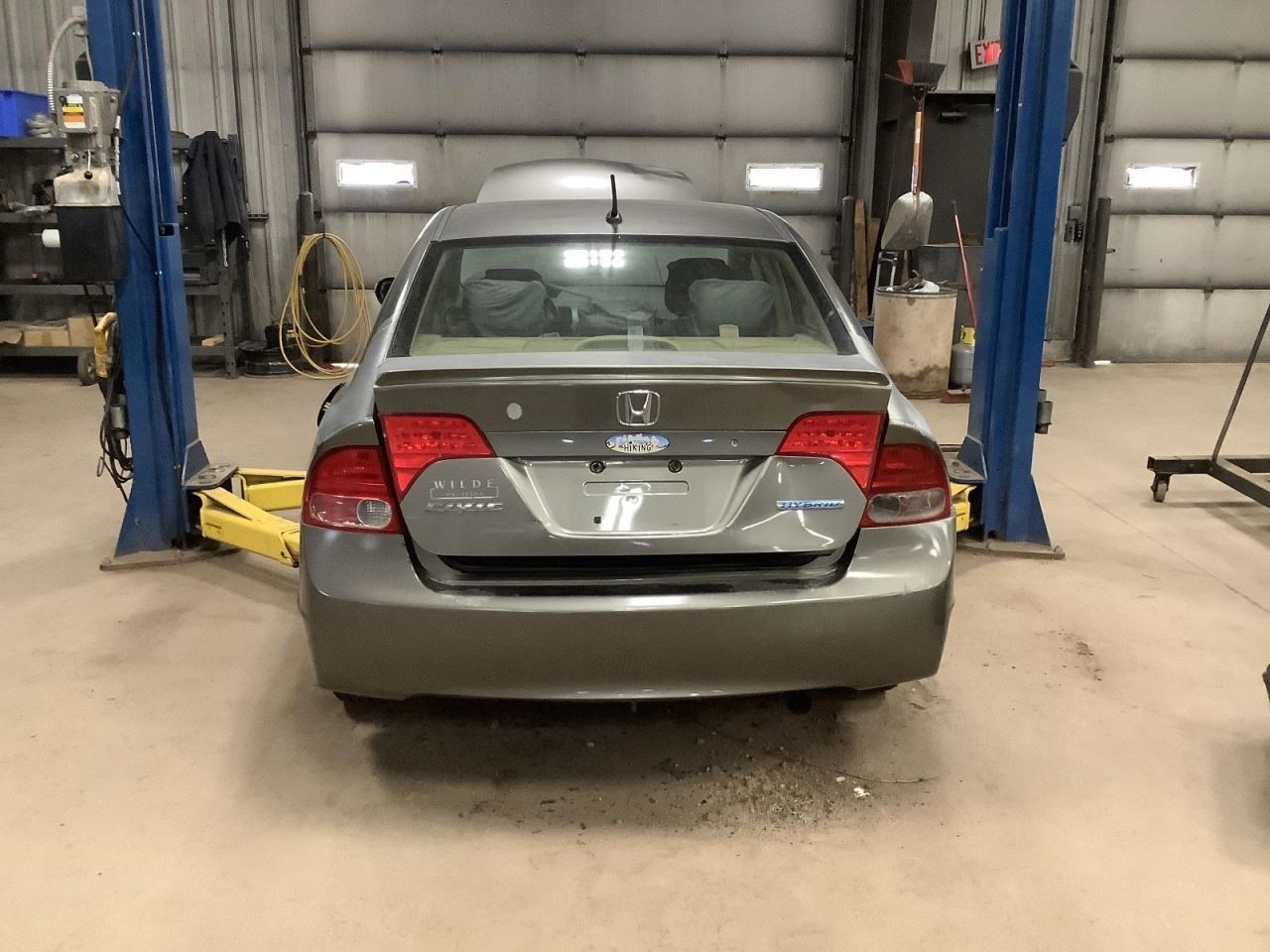 Passenger Side View Mirror Power Sedan 4 Door Hybrid Fits 06-11 CIVIC 354353