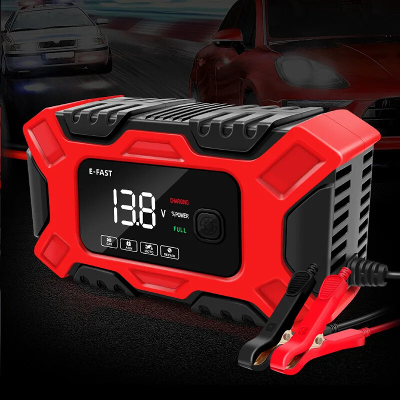 12V 24V Fully-Automatic Smart Car Battery Charger Maintainer Trickle Charger US