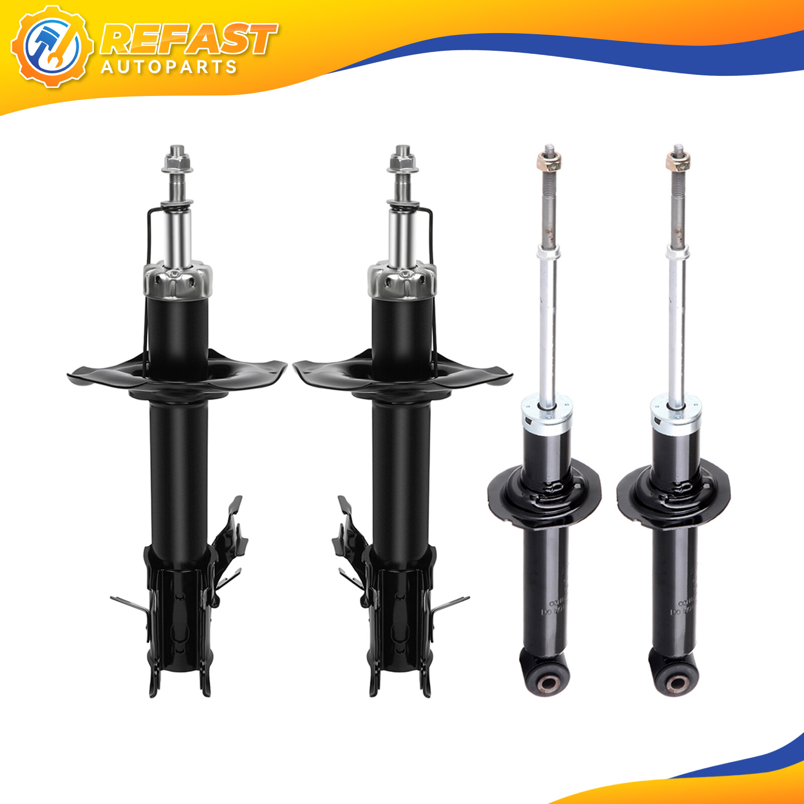 Front Rear Full Set Shocks Absorbers Struts For 2002-2006 Nissan Sentra