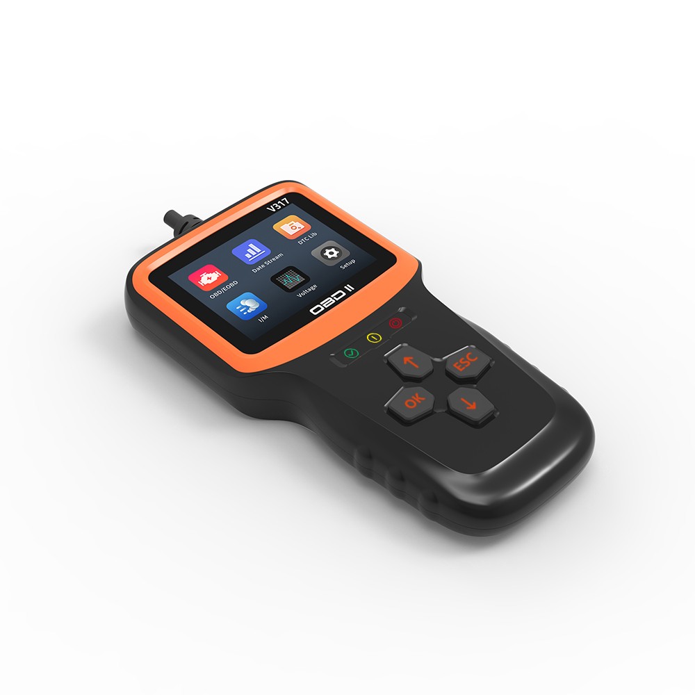 Full OBD2 Engine Diagnostic Scanner EVAP Tester Code Reader VIN Live Data Stream