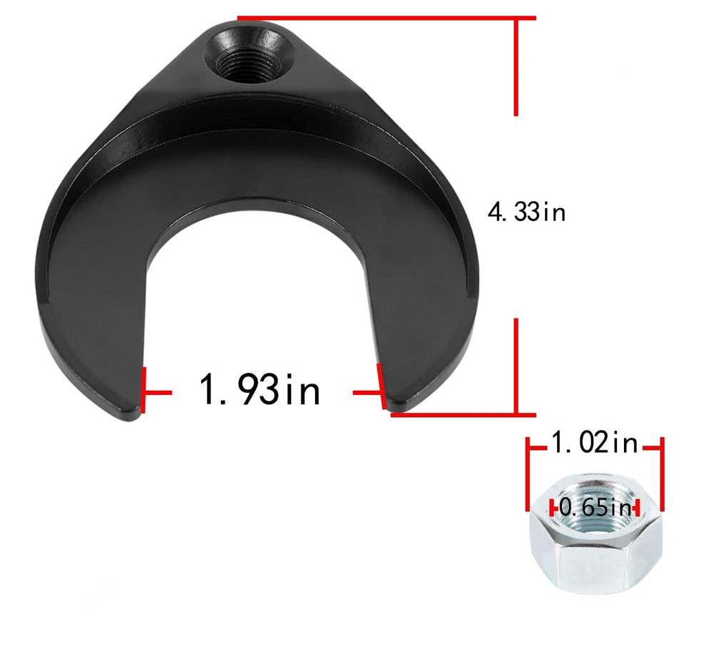 Front Wheel Drive Bearing Hub Installer Remover Garage Tool Axle Puller Adaptor
