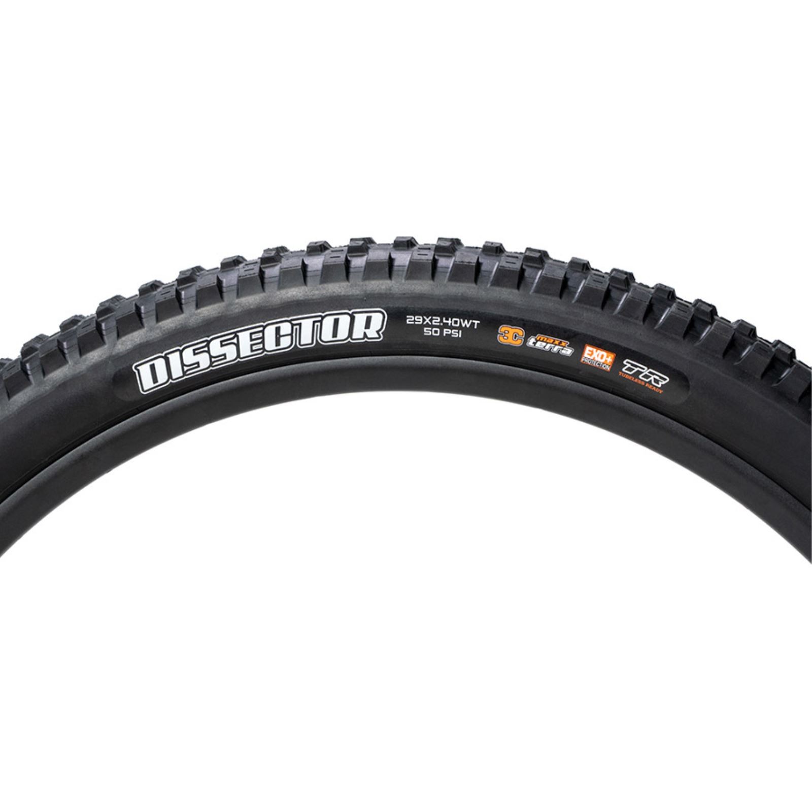 Dissector II mtn tire 29″x2.40 Folding Tubeless Ready Wide Trl 60TPI TB00629200