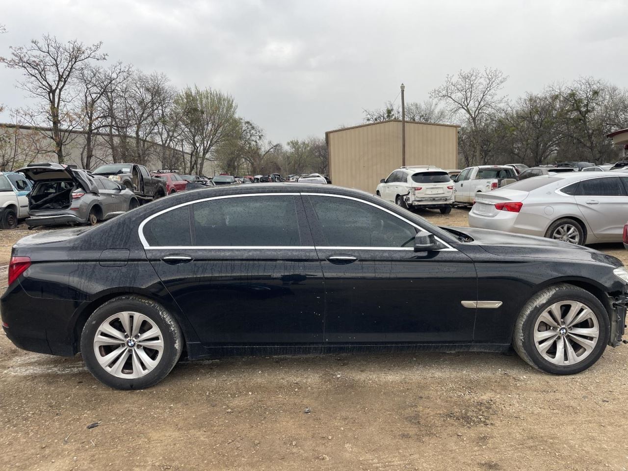 Passenger Front Seat Bucket Leather Fits 14-15 BMW 740i 1011760