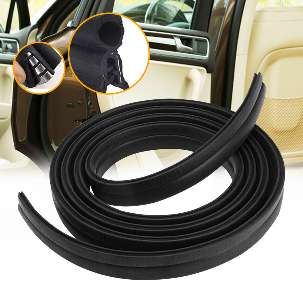 Weatherstrip U-shape Car Door Window Rubber Weather Seal Hollow Strip Universal