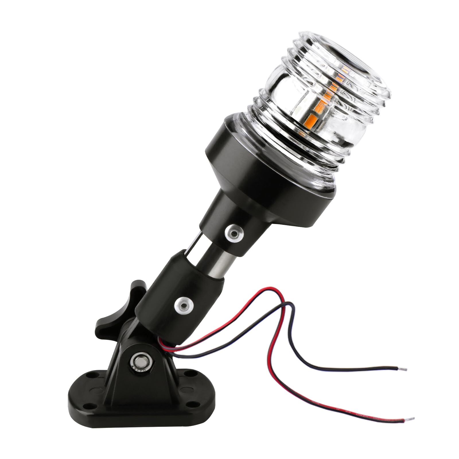 Boat Anchor Light White LED Stern Light for 12-24V Marine Use 3NM