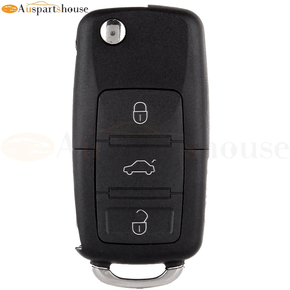1x Remote Entry Car Key Fob Shell Case For VW Beetle Golf Jetta Passat 1999-2002